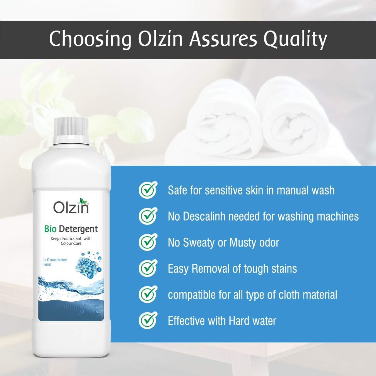 olzin bio detergent 500ml
