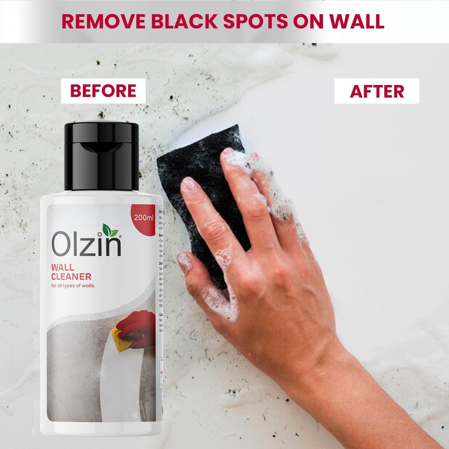 Olzin Wall Cleaner – Multi-Surface Tough Stain Remover